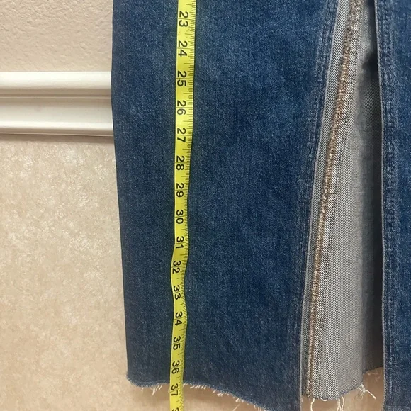 Levi’s Strauss Signature Women’s Denim Maxi Skirt blue Size 2 W26 New - Picture 11 of 16